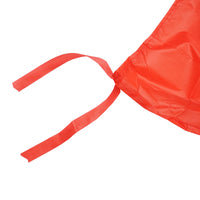 Tenda laterale rossa 12m per gazebo