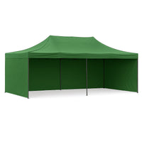 Tenda laterale verde 12m per gazebo