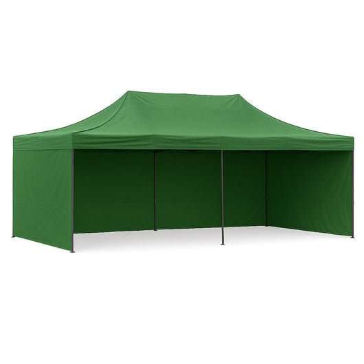 Tenda laterale verde 12m per gazebo