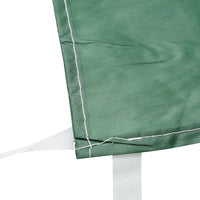 Tenda laterale verde 12m per gazebo