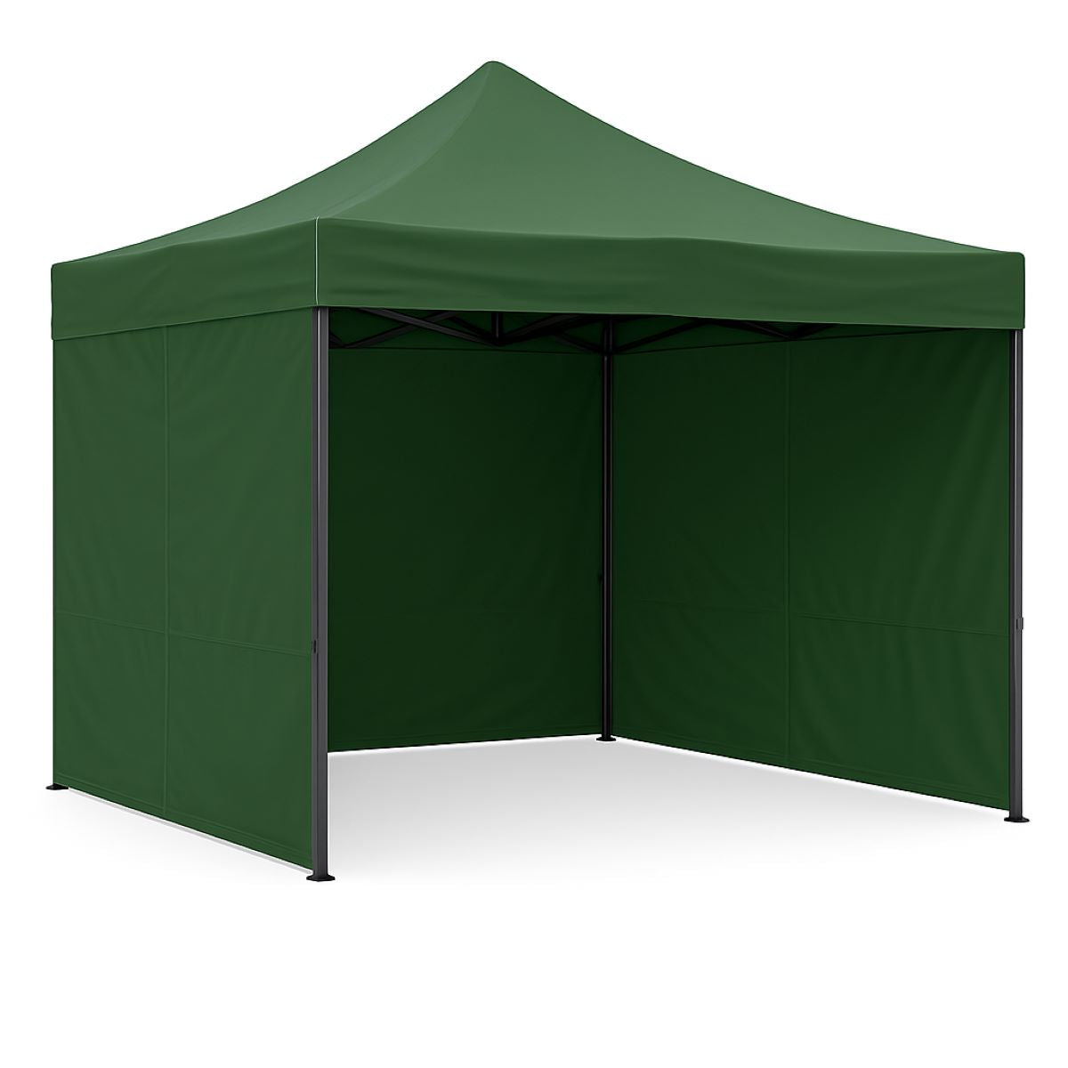 Tenda laterale verde 9m per gazebo