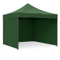 Tenda laterale verde 9m per gazebo