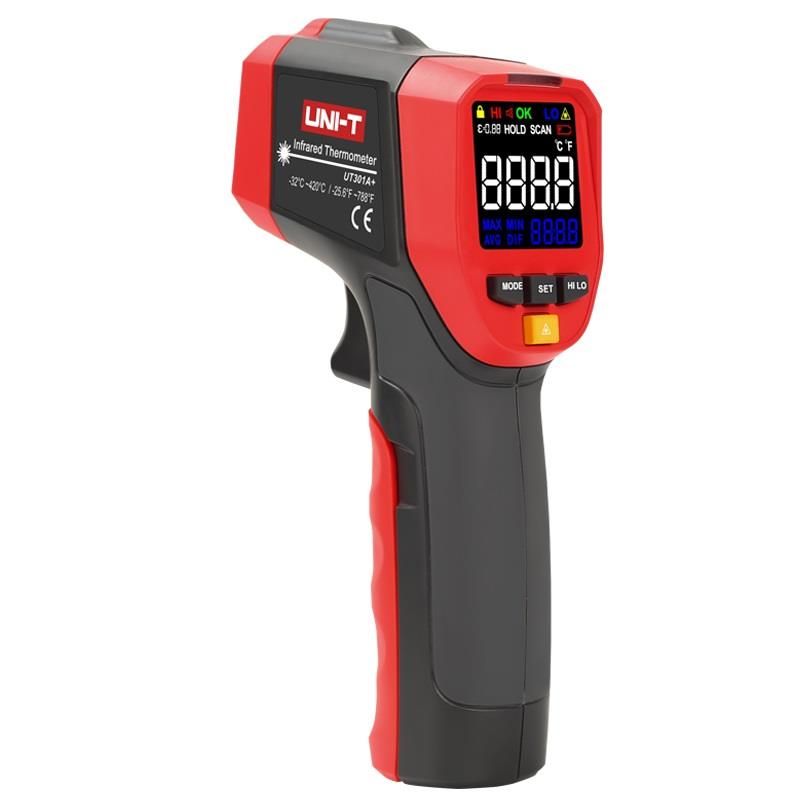 Termometro, misuratore digitale a infrarossi UT301A+ UNI-T