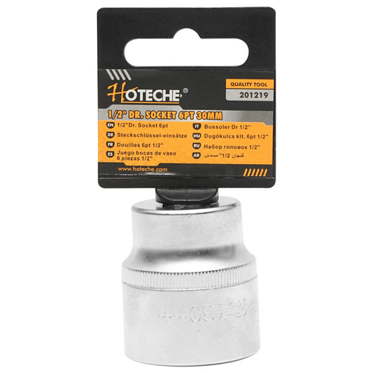 Testa della chiave a bussola da 30 mm per cricchetto da 1/2" Hoteche