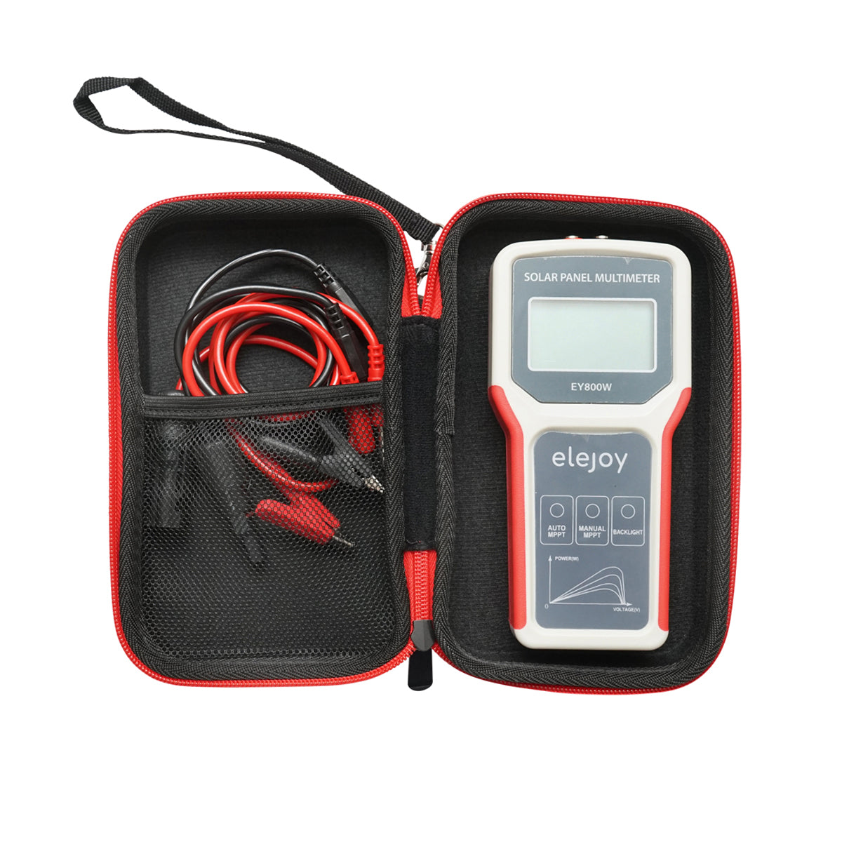 Tester, multimetro MPPT EY800W per pannelli solari fotovoltaici