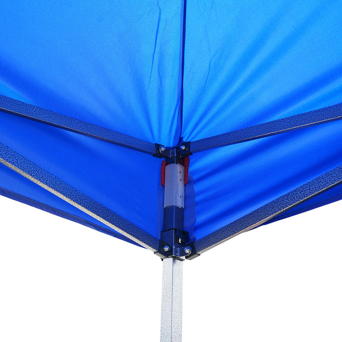 Tetto blu 2.5x2.5 m per gazebo