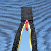 Trampolino 244 cm con scaletta e rete laterale, max 50 kg, Breckner Germany