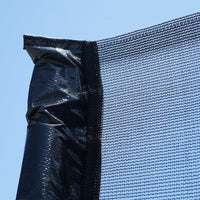 Trampolino 244 cm con scaletta e rete laterale, max 50 kg, Breckner Germany