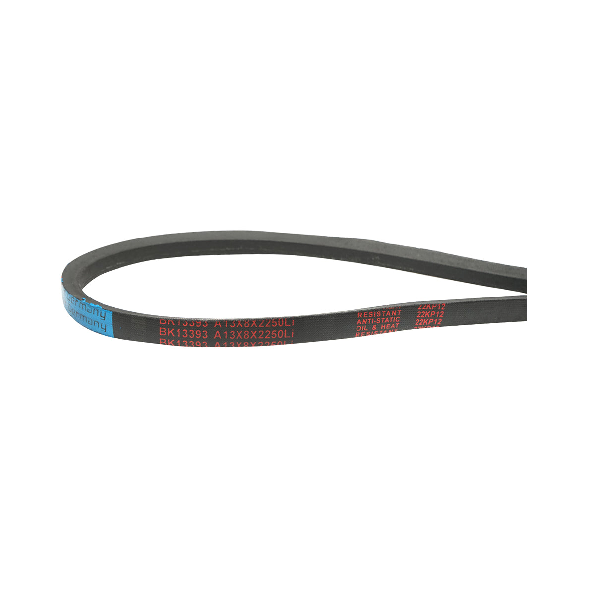 Trasmissione a cinghia trapezoidale A 13X8X2250 Li