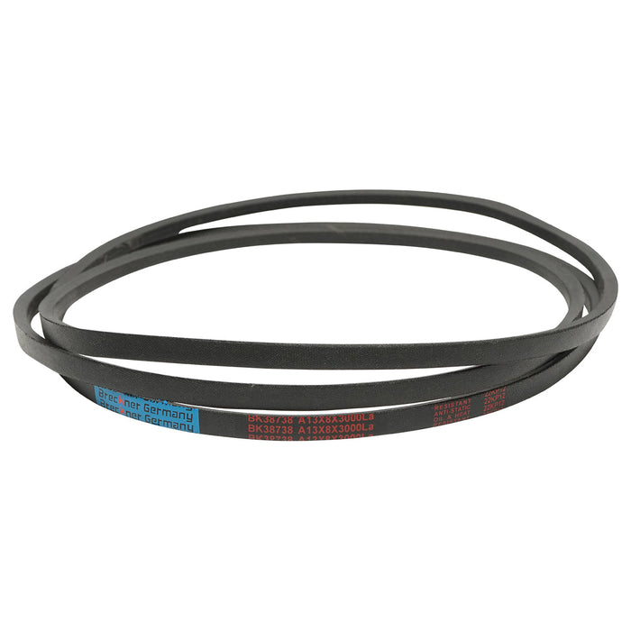 Trasmissione a cinghia trapezoidale A 13x8x3000 LA