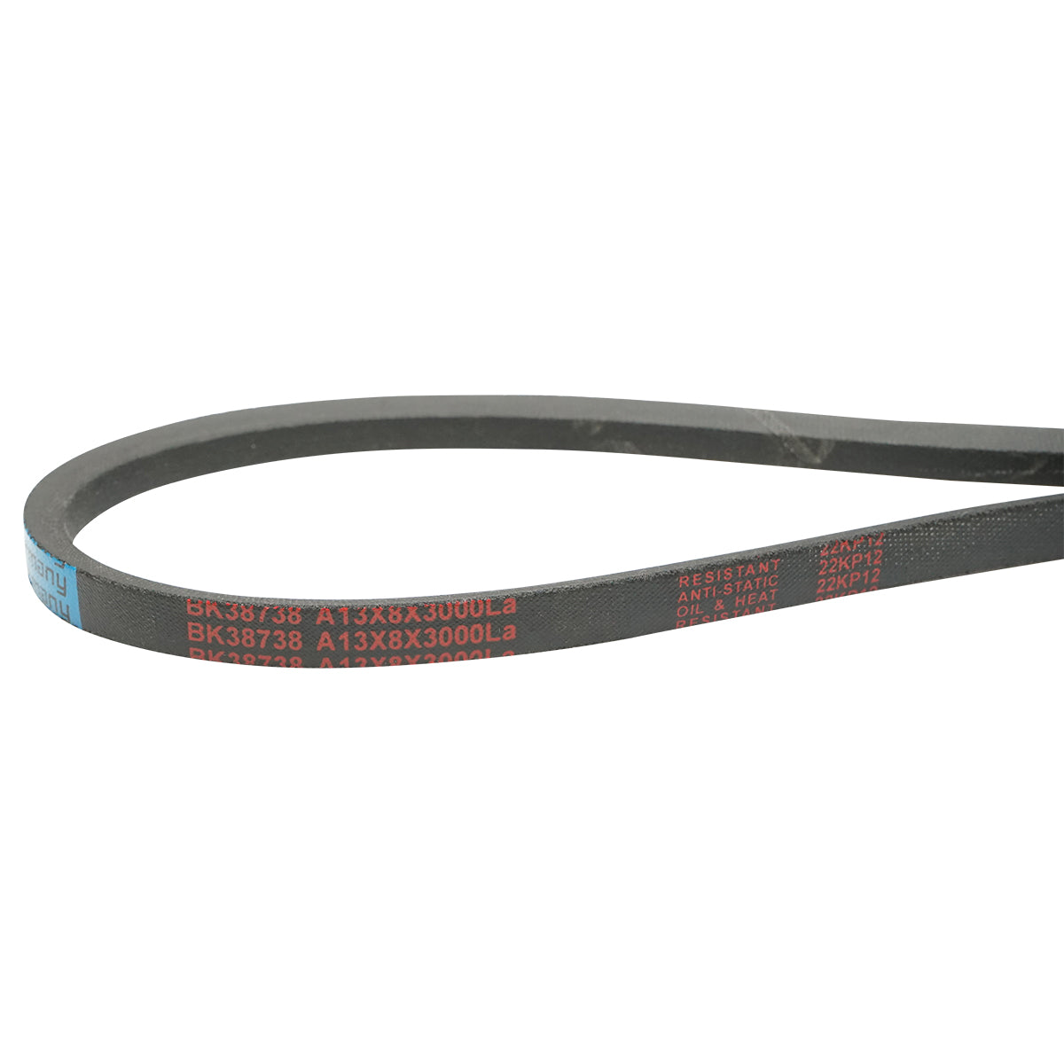 Trasmissione a cinghia trapezoidale A 13x8x3000 LA