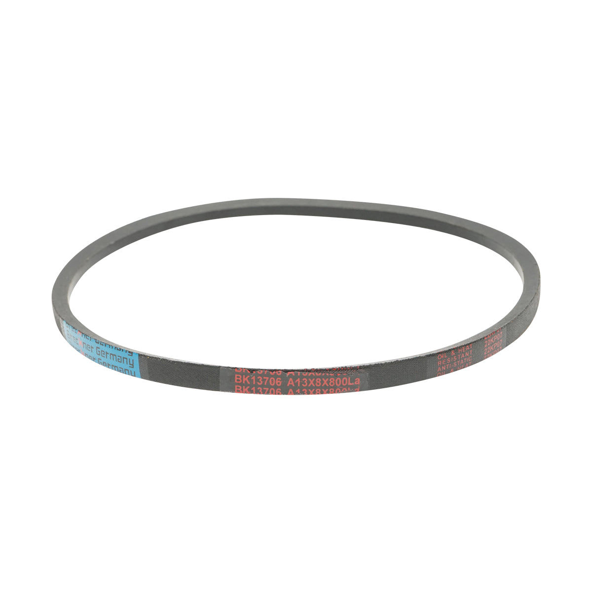 Trasmissione a cinghia trapezoidale A 13x8x800 LA