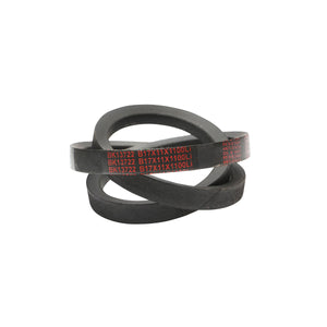 Trasmissione a cinghia trapezoidale B 17X11X1100 LI