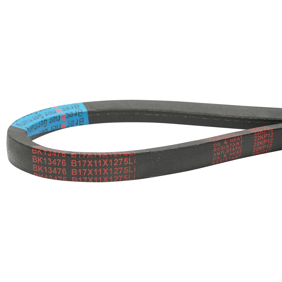 Trasmissione a cinghia trapezoidale B 17X11X1275 Li