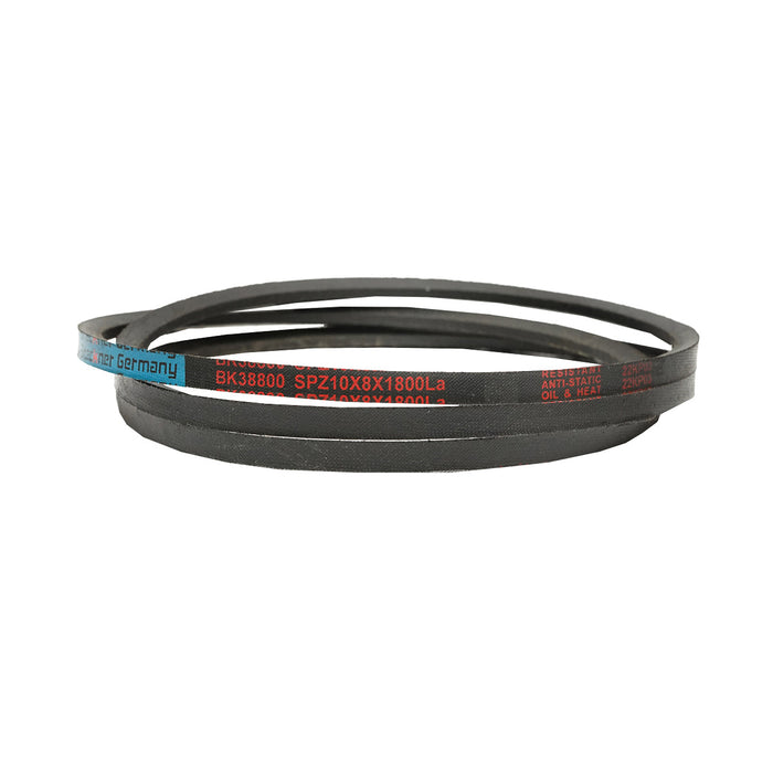 Trasmissione a cinghia trapezoidale SPZ 10x8x1800 LA 10x1800