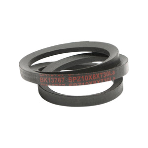 Trasmissione a cinghia trapezoidale SPZ 10x8x730 LA