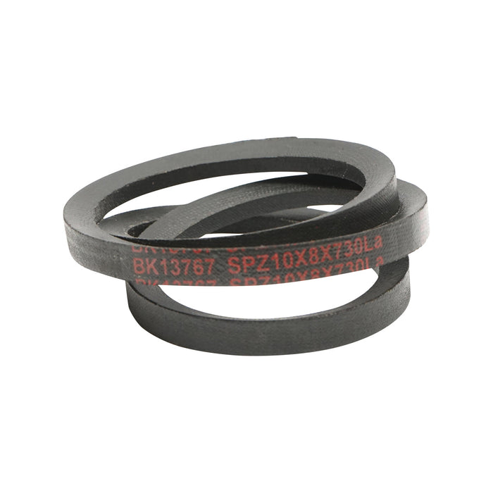 Trasmissione a cinghia trapezoidale SPZ 10x8x730 LA