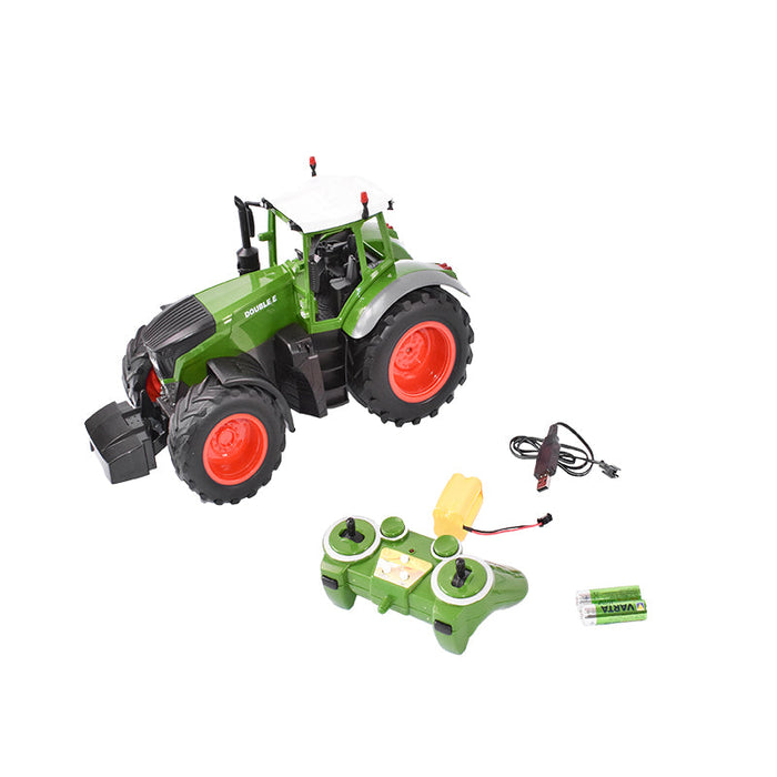 Trattore giocattolo telecomandato DoubleE RC 1:16 2,4 Ghz, luci, suoni, portata 25 m, velocità 2,16 km/h