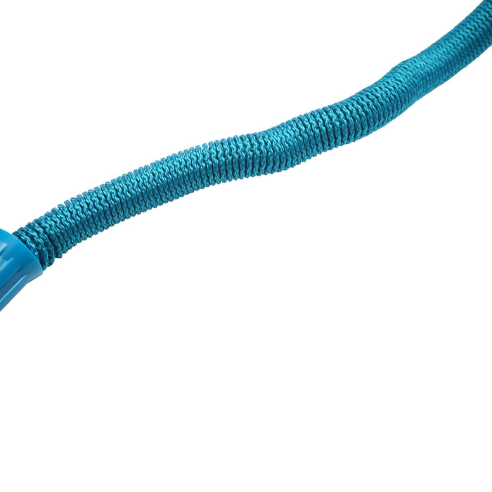 Tubo da giardino estensibile 2.5-7.5 m con pistola regolabile a 7 modalità, adattatore 3/4 e raccordo rapido 1/2