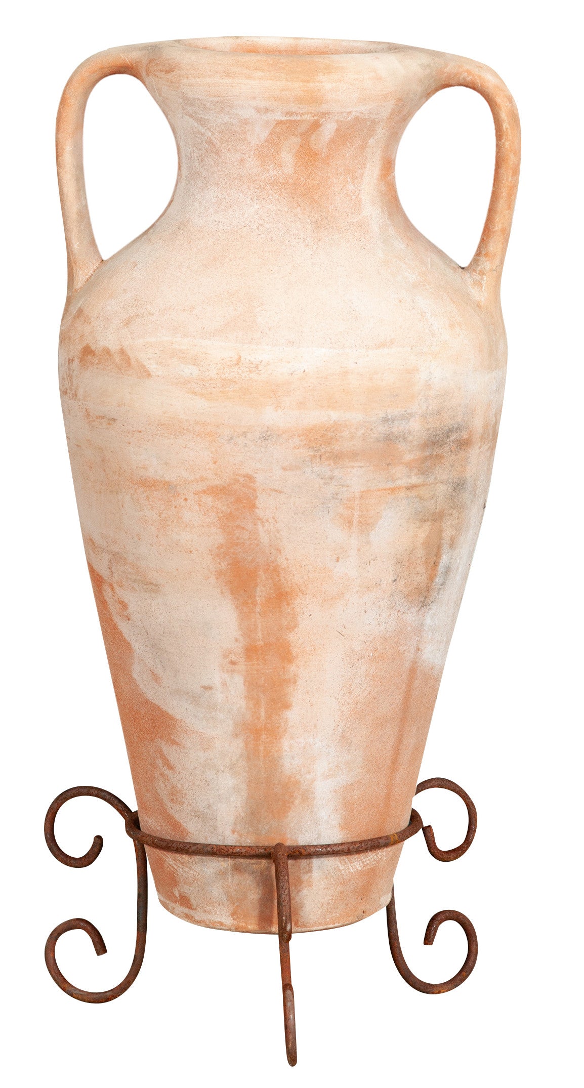 Biscottini BASE PORTAVASI IN FERRO BATTUTO pieno forgiato mano Offerta Speciale Qualità