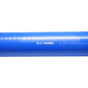 Tubo di raffreddamento dritto 55x1000 mm in silicone con inserto in tessuto  Breckner Germany