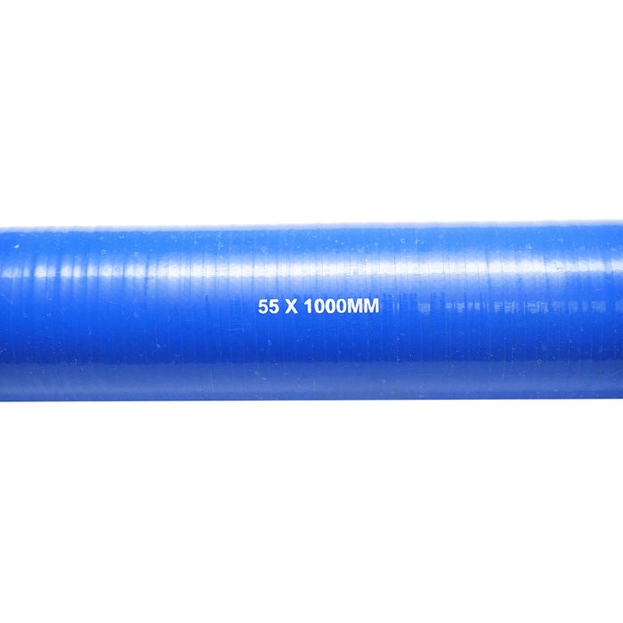 Tubo di raffreddamento dritto 55x1000 mm in silicone con inserto in tessuto  Breckner Germany