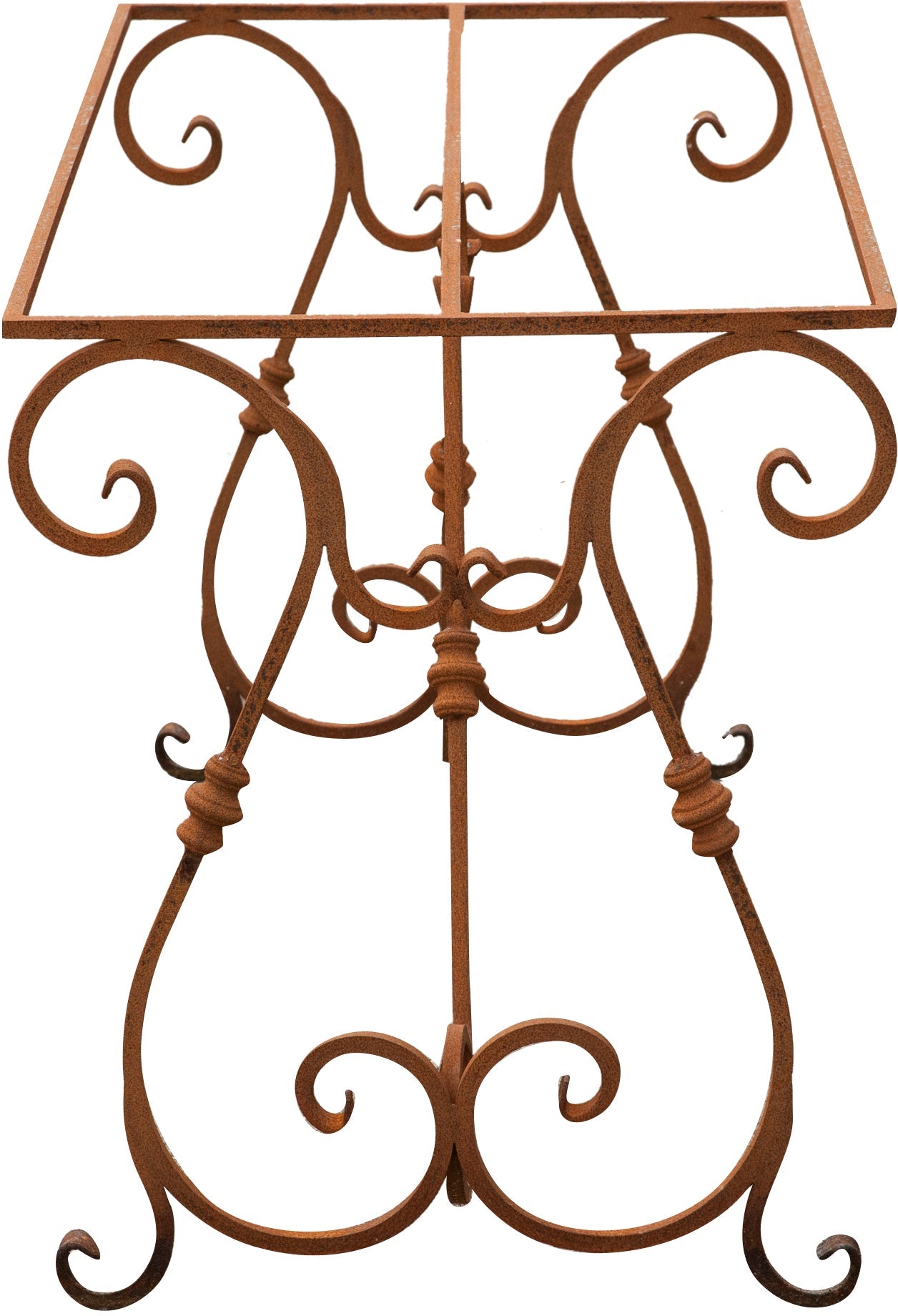 Biscottini Base tavolo in ferro pieno L130xPR60xH70 cm. forgiato mano trattato, Offerta