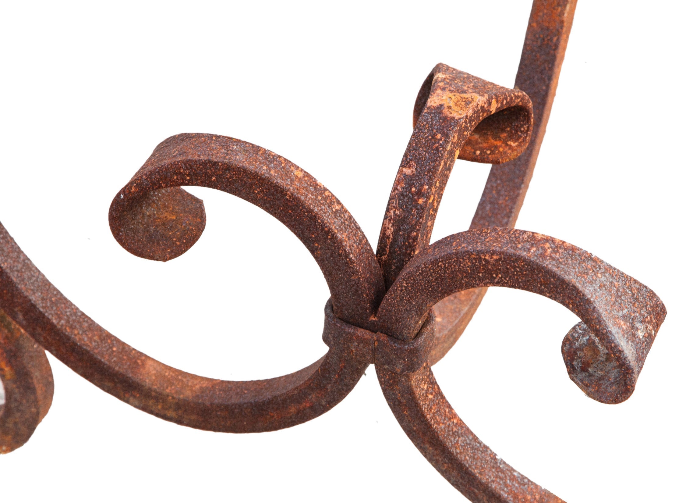 Biscottini Base tavolo in ferro pieno L130xPR60xH74 cm. forgiato mano trattato, Offerta