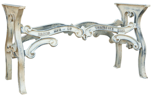 Biscottini Base tavolo in ghisa finitura anticata Molto stabile, robusta Offerta Speciale