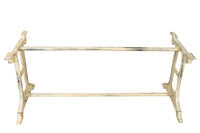 Biscottini Base tavolo in ghisa finitura anticata Molto stabile, robusta Offerta Speciale