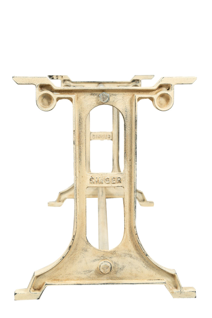 Biscottini Base tavolo in ghisa finitura anticata Molto stabile, robusta Offerta Speciale