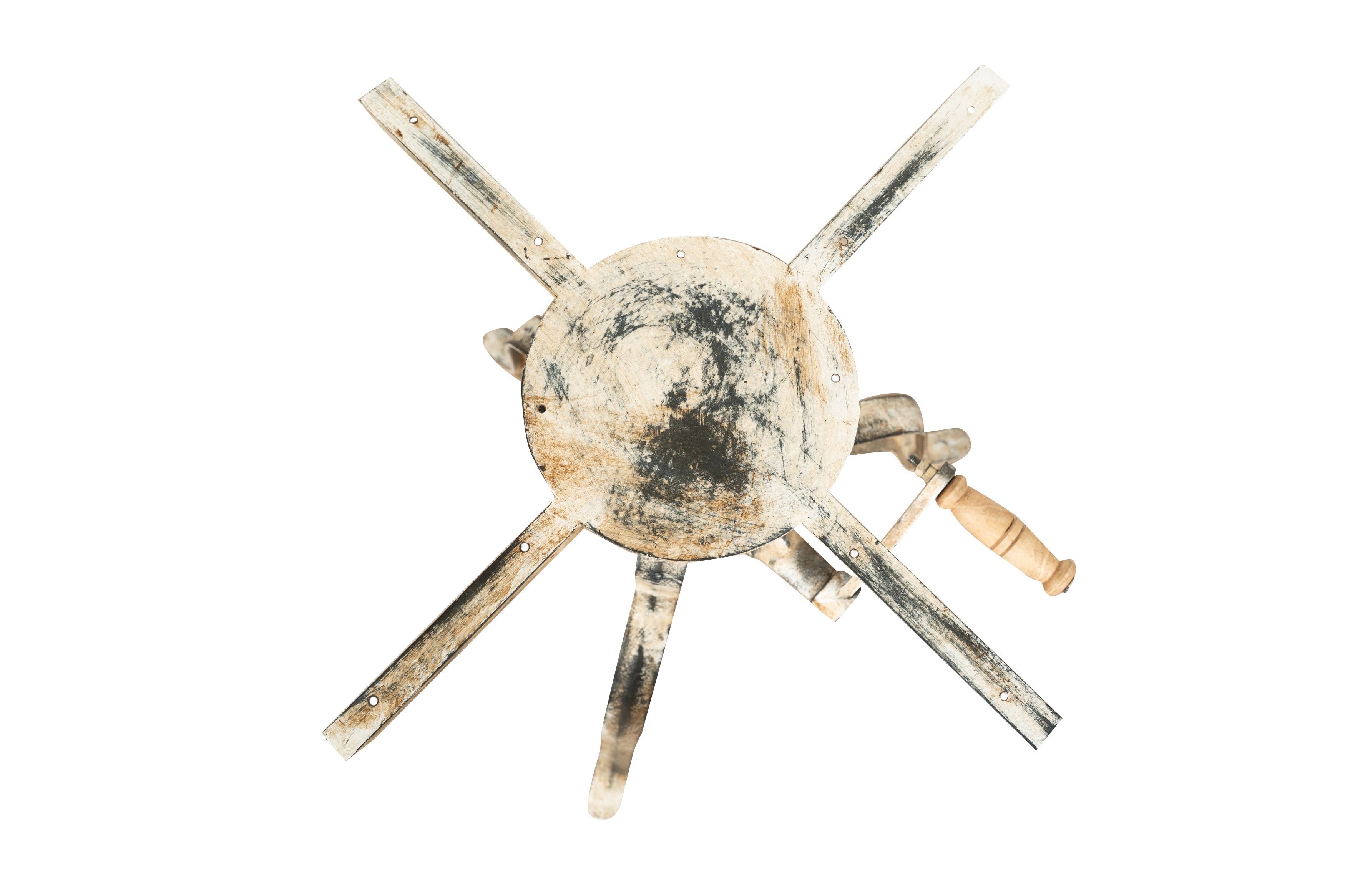 Biscottini Base tavolo in ghisa finitura anticata Molto stabile, robusta Offerta Speciale