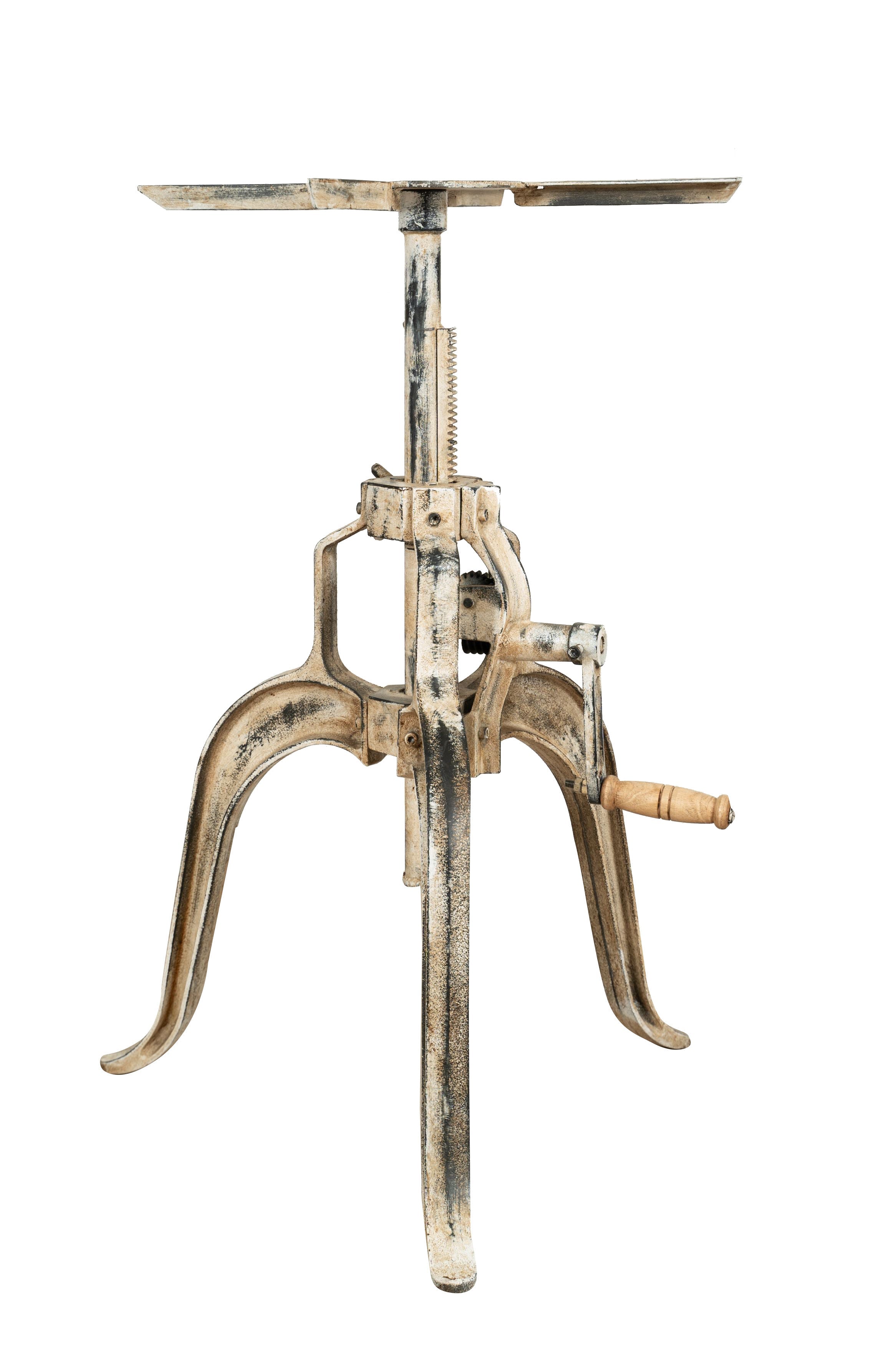 Biscottini Base tavolo in ghisa finitura anticata Molto stabile, robusta Offerta Speciale