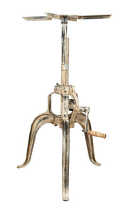 Biscottini Base tavolo in ghisa finitura anticata Molto stabile, robusta Offerta Speciale