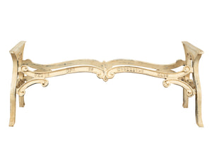 Biscottini Base tavolo in ghisa finitura anticata Molto stabile, robusta Offerta Speciale