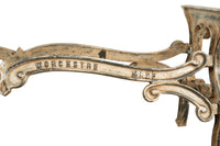 Biscottini Base tavolo in ghisa finitura anticata Molto stabile, robusta Offerta Speciale