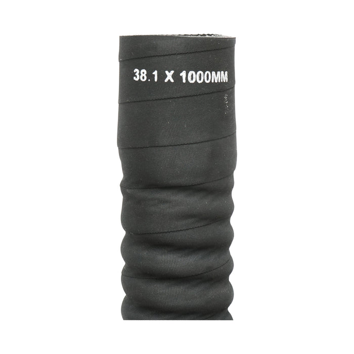 Tubo di raffreddamento flessibile interno 38,1x1000 mm in gomma con inserto in tessuto e spirale metallica, 12 Bar Breckner Germany