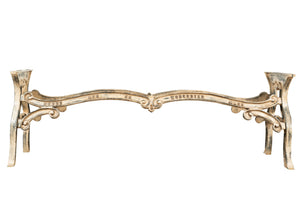 Biscottini Base tavolo in ghisa finitura anticata Molto stabile, robusta Offerta Speciale