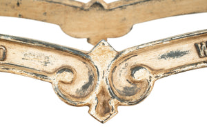 Biscottini Base tavolo in ghisa finitura anticata Molto stabile, robusta Offerta Speciale