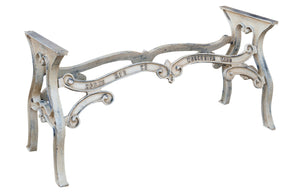 Biscottini Base tavolo in ghisa finitura anticata Molto stabile, robusta Offerta Speciale