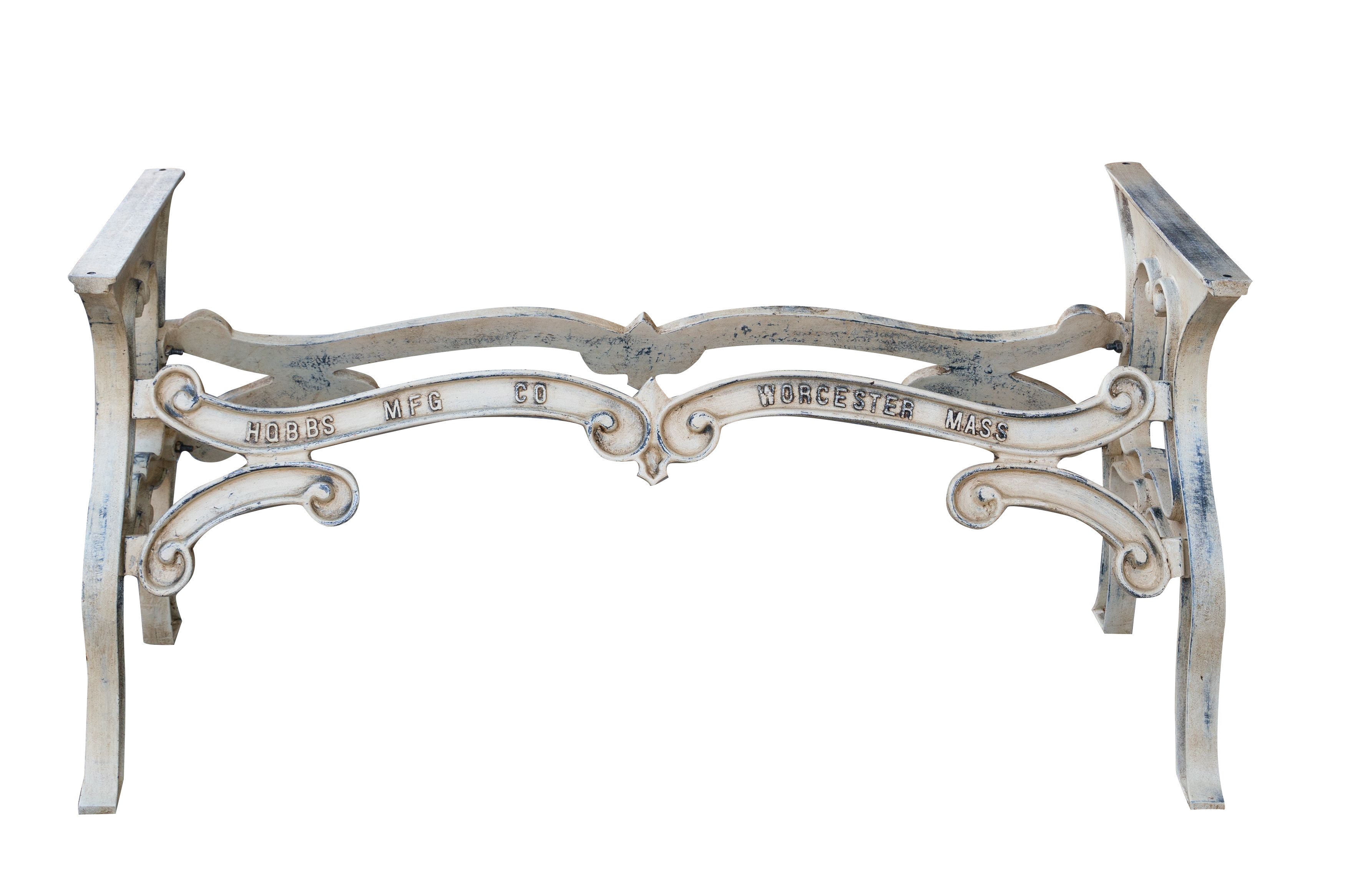 Biscottini Base tavolo in ghisa finitura anticata Molto stabile, robusta Offerta Speciale