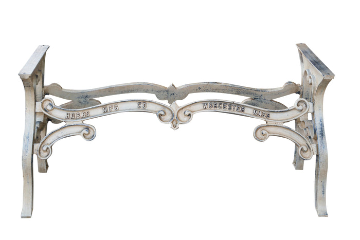 Biscottini Base tavolo in ghisa finitura anticata Molto stabile, robusta Offerta Speciale