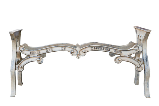 Biscottini Base tavolo in ghisa finitura anticata Molto stabile, robusta Offerta Speciale