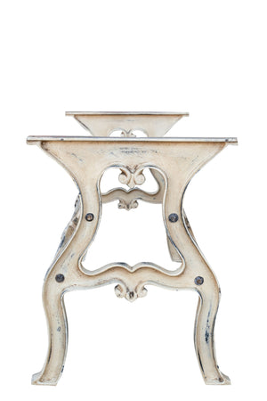 Biscottini Base tavolo in ghisa finitura anticata Molto stabile, robusta Offerta Speciale