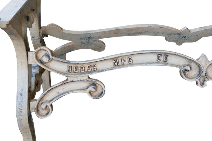 Biscottini Base tavolo in ghisa finitura anticata Molto stabile, robusta Offerta Speciale