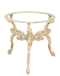 Biscottini Base tavolo in ghisa finitura anticata Molto stabile, robusta Offerta Speciale