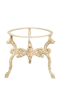 Biscottini Base tavolo in ghisa finitura anticata Molto stabile, robusta Offerta Speciale