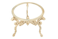 Biscottini Base tavolo in ghisa finitura anticata Molto stabile, robusta Offerta Speciale