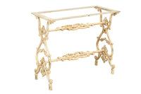 Biscottini Base tavolo in ghisa finitura anticata Molto stabile, robusta Offerta Speciale