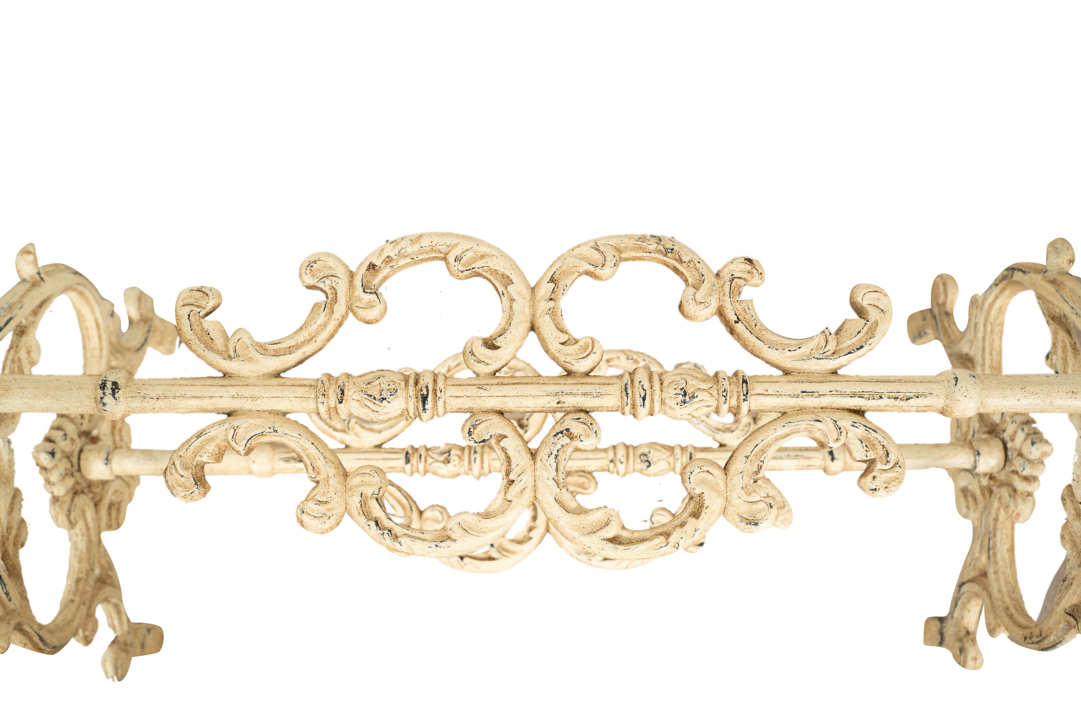 Biscottini Base tavolo in ghisa finitura anticata Molto stabile, robusta Offerta Speciale